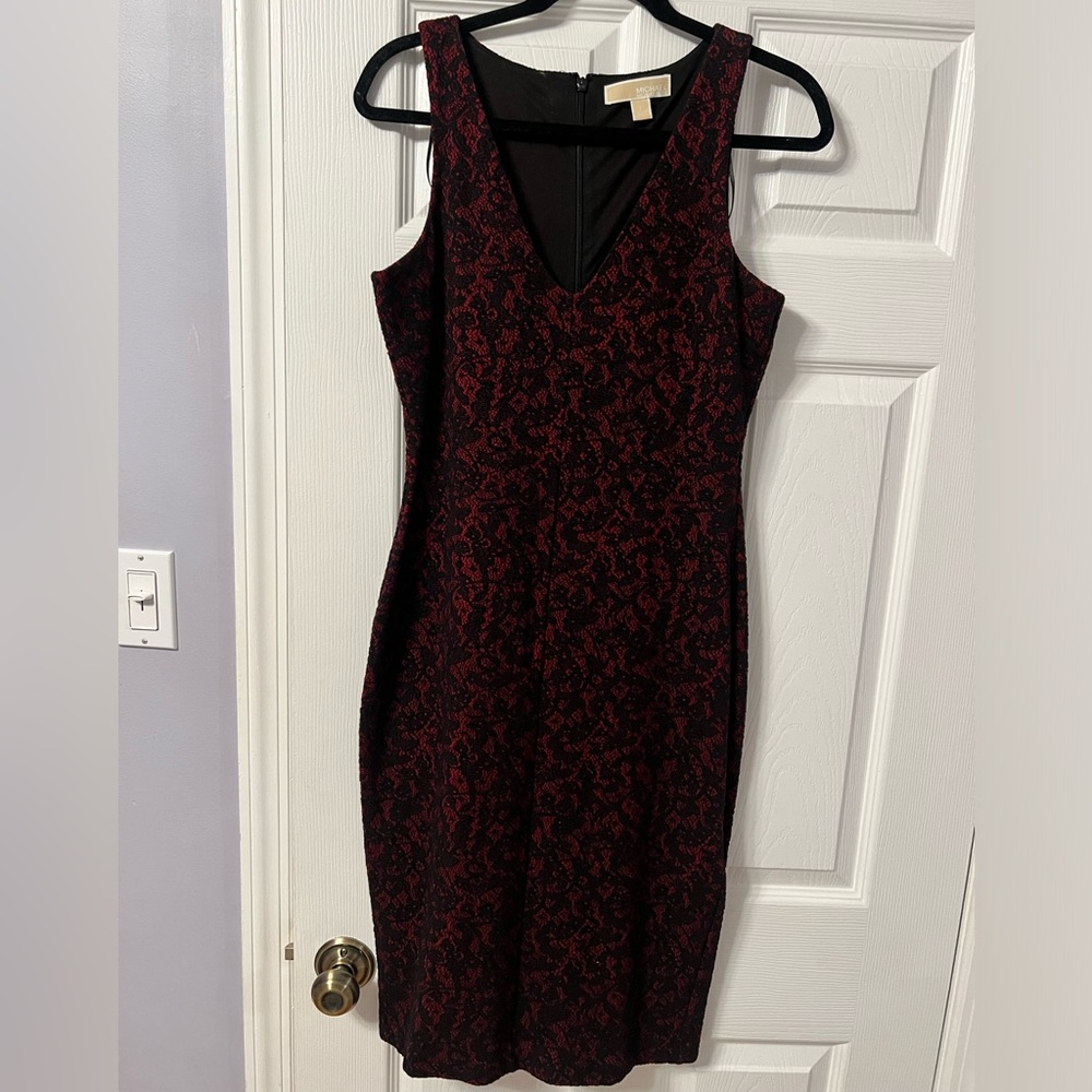 Michael Kors Lace Midi Dress
